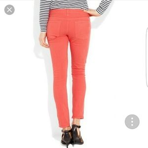 SALE!!🎉 J.CREW MATCHSTICK SALMON SKINNY JEAN